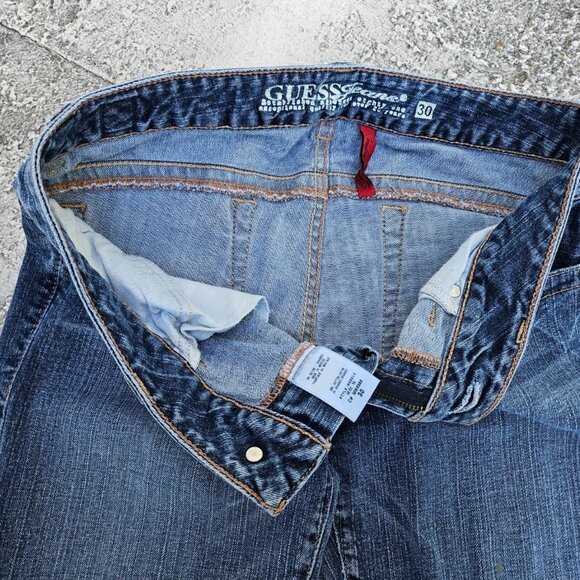 Guess Jeans Women Denim Jeans Blue Cotton Slim Fit Jean Size 30 - Picture 8 of 13